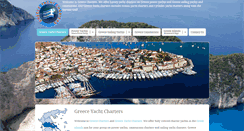 Desktop Screenshot of greece-charters.com